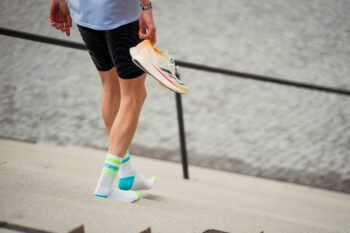 INCYLENCE čarape RUNNING DISRUPTS GREEN/CYAN - Image 3