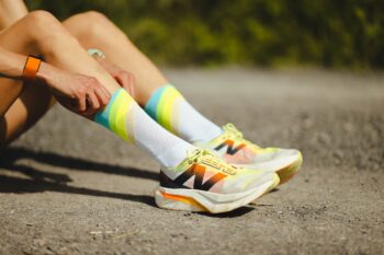 INCYLENCE čarape RUNNING GRADES BLUE/CANARY - Image 6