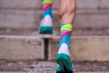 INCYLENCE čarape RUNNING LADDERS BLUE/PINK - Image 7