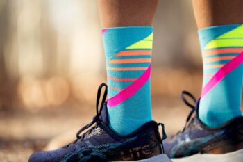 INCYLENCE čarape RUNNING LADDERS BLUE/PINK - Image 4