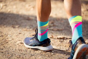 INCYLENCE čarape RUNNING LADDERS BLUE/PINK - Image 5