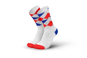 INCYLENCE čarape RUNNING PEAKS ROYAL/INFERNO