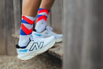 INCYLENCE čarape RUNNING PEAKS ROYAL/INFERNO - Image 3