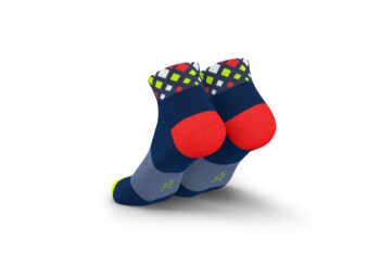 INCYLENCE čarape RUNNING CRYSTALS SHORT NAVY/CANARY - Image 2