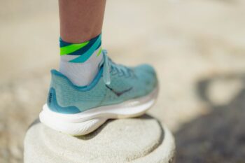 INCYLENCE čarape RUNNING LOOPS SHORT WHITE/GREEN - Image 5