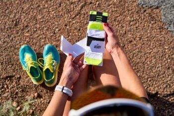 INCYLENCE Čarape ultralight stages Black/canary - Image 3