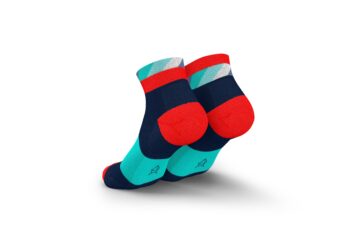 INCYLENCE čarape ULTRALIGHT STRIDES SHORT NAVY/INFERNO - Image 2