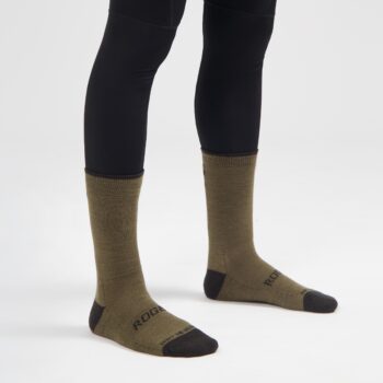 Rogelli Biciklističke Čarape Vuna Merino, 2 Para, Bordo/Braon 36-39 - Image 3