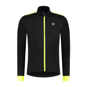 Rogelli Biciklistički Dres Dugih Rukava Core, Crno/Fluo-Žuti, S