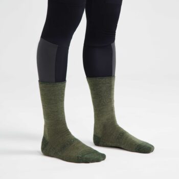 Rogelli Zimske Čarape Vuna Merino, Army Zelena/Siva, 2 Para, 36-39 - Image 5