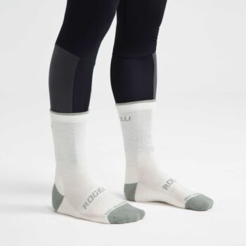 Rogelli Zimske Čarape Vuna Merino, Army Zelena/Siva, 2 Para, 36-39 - Image 3
