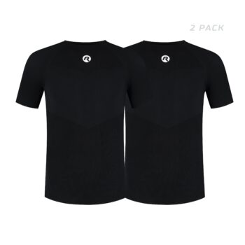 Rogelli Base layer Kratkih Rukava Core II, 2 Para, Crna, S-M - Image 2