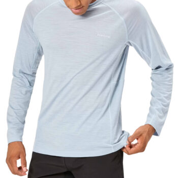 NNormal Majica men's merino long sleeve Muska Blue - Image 2