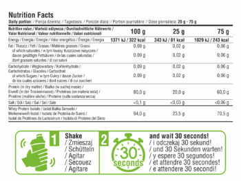 7Nutrition CLEAR ISOLATE 500G GREEN APPLE-CACTUS - Image 2