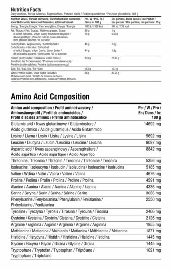 7Nutrition WHEY ISOLATE 90 500GR CHOCOLATE - Image 3