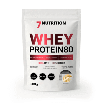 7Nutrition WHEY PROTEIN 80 500G WHITE CHOCOLATE