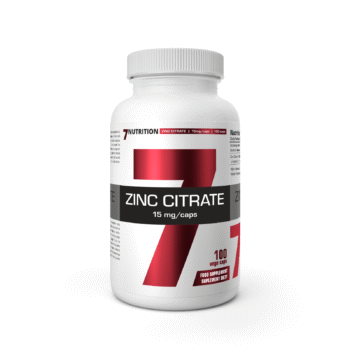 7Nutrition ZINC CITRATE 15MG 100 CPS