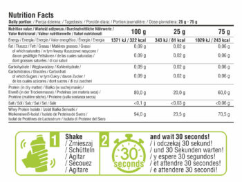 7Nutrition CLEAR ISOLATE 500G LEMON LIME - Image 2