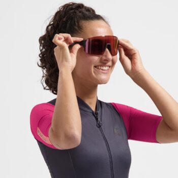 Rogelli Naočare Swift Full Revo - Bio Based Black/Red - Image 7