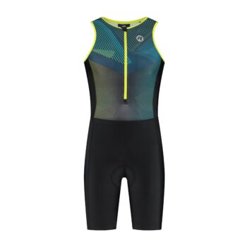 Rogelli Triatlon triko Florida Graphic Blue/Yellow