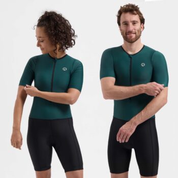 Rogelli Triatlon triko SS Florida Black/Mint - Image 3