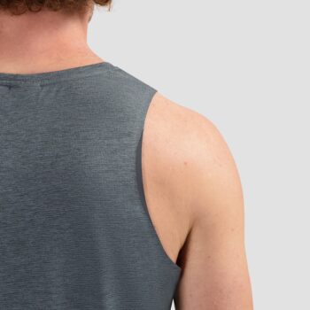 Rogelli Majica bez rukava za trčanje Distance Light Blue - Image 7