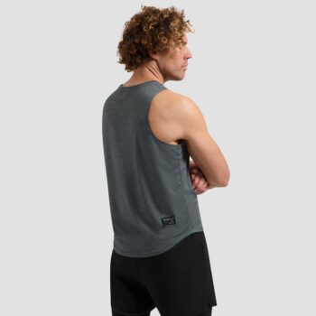 Rogelli Majica bez rukava za trčanje Distance Light Blue - Image 5