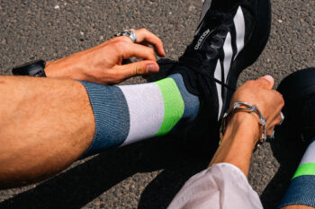 INCYLENCE čarape Running Bands Navy Green - Image 3