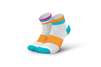 INCYLENCE čarape Running Bands Short Cyan Orange