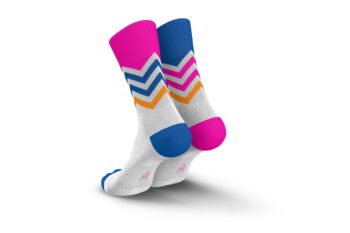 INCYLENCE čarape Running Volts Blue Pink - Image 2