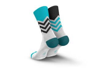 INCYLENCE čarape Running Volts Cyan Black - Image 2