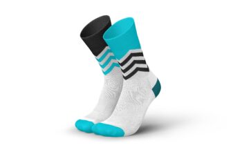 INCYLENCE čarape Running Volts Cyan Black